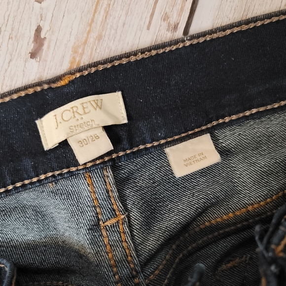 J Crew Mid-rise skinny Jean in Rinse Wash Ankle Length - Picture 6 of 6